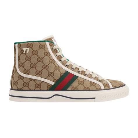 tenis gucci hitop hombre|gucci tennis high top.